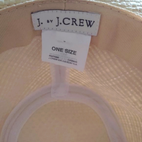 J.CREW Casual Panama-Paper Hat - Picture 2 of 6